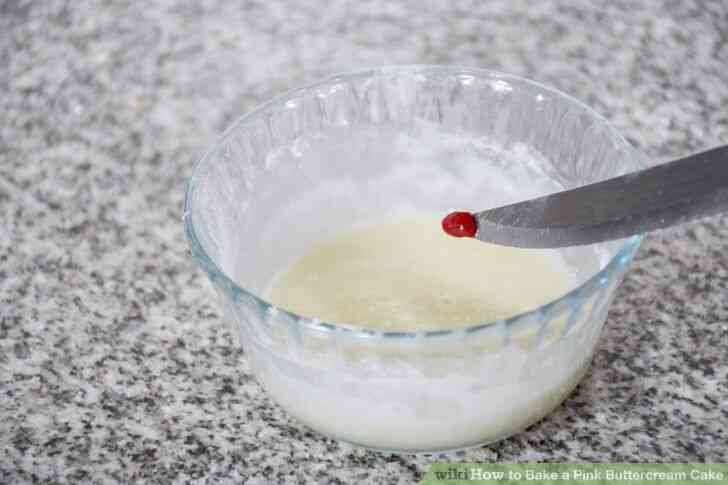 Image intitulée Cuire un Rose crème au Beurre Gâteau Étape 12